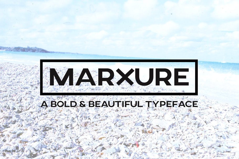 Marxure Bold Font preview